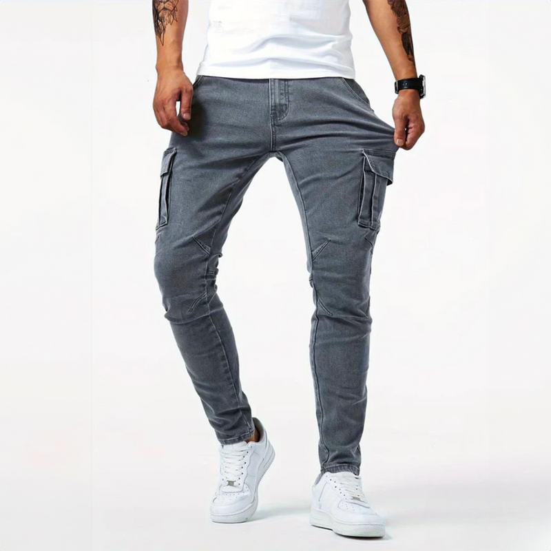 Stylische und bequeme Cargohose für Herren – Adrianus