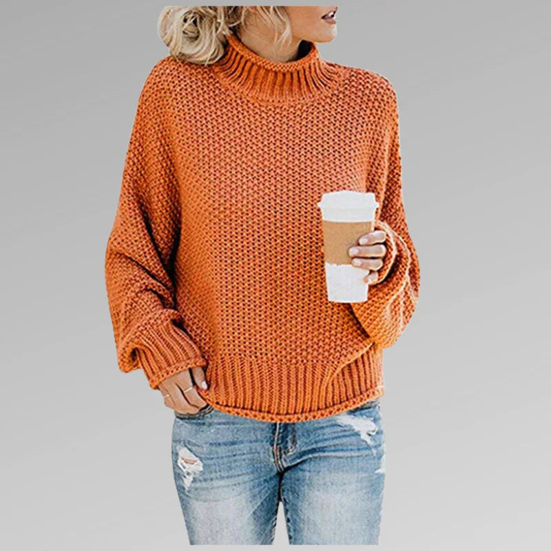 Damen Strickpullover weich bequem modern nachhaltig – Zoey