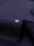 Elegantes Herrenhemd Glänzend Slim Fit Formal – Lorenso