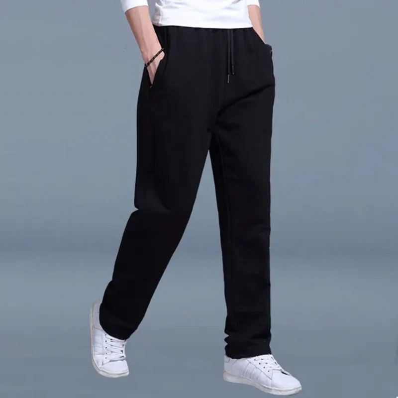 Herren Jogginghose Baumwolle Bequem Oversized mit Kordelzug - Elias