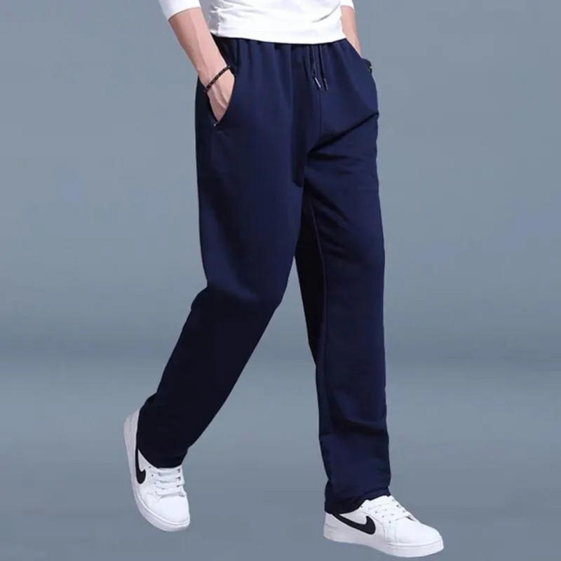 Herren Jogginghose Baumwolle Bequem Oversized mit Kordelzug - Elias