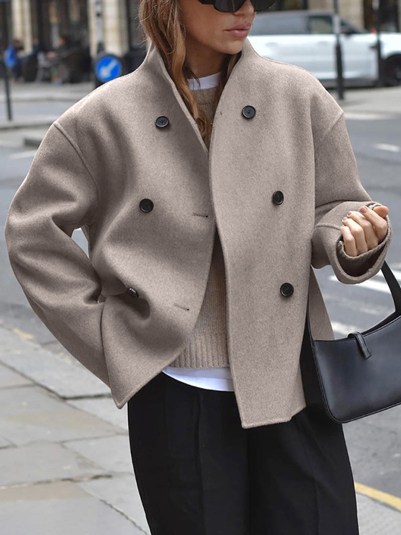 Oversized Wollmantel für Damen - Stilvoll & Bequem - Gina