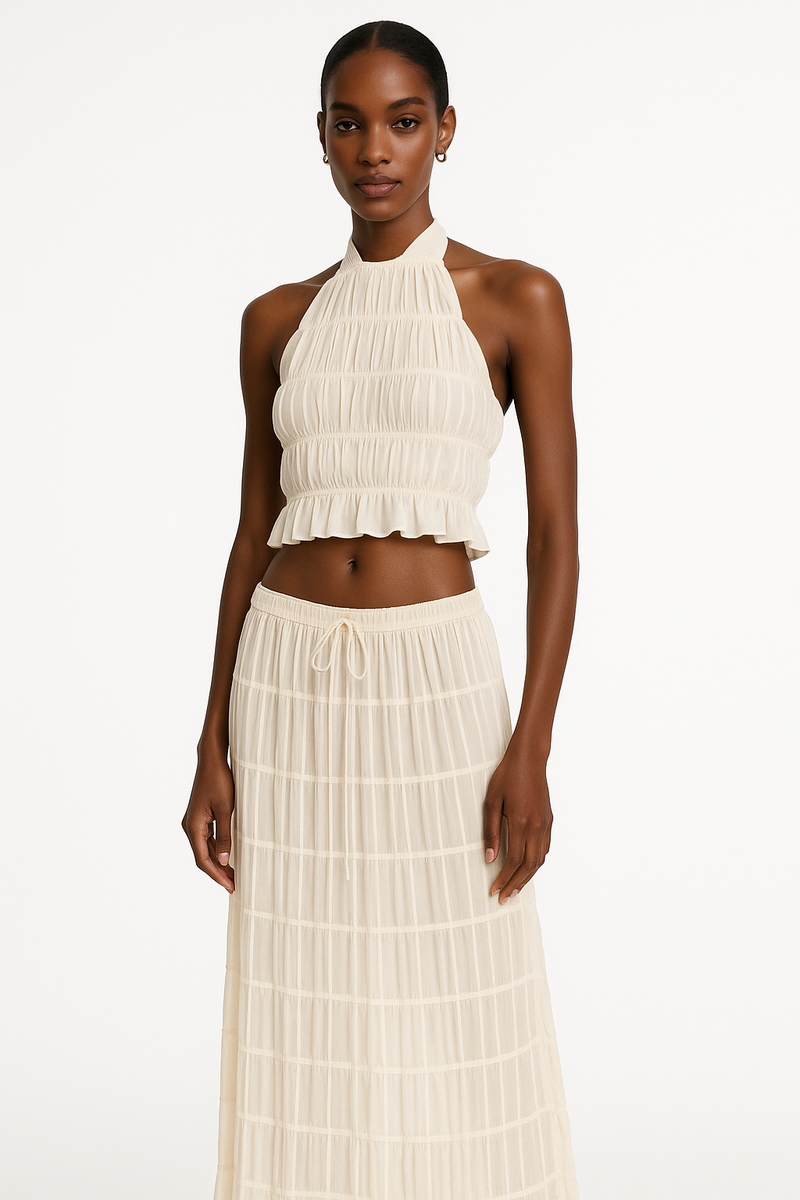 Zweiteiler Damen Sommer Set Top & Rock Elegant – Alviera