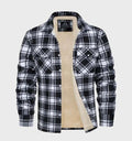 Warme Herren-Flanelljacke mit Karomuster – Felix