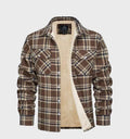 Warme Herren-Flanelljacke mit Karomuster – Felix