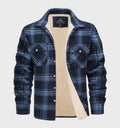 Warme Herren-Flanelljacke mit Karomuster – Felix