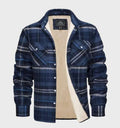 Warme Herren-Flanelljacke mit Karomuster – Felix