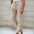 Damen Hose Elastischer Bund Bequem Stilvoll – Monika
