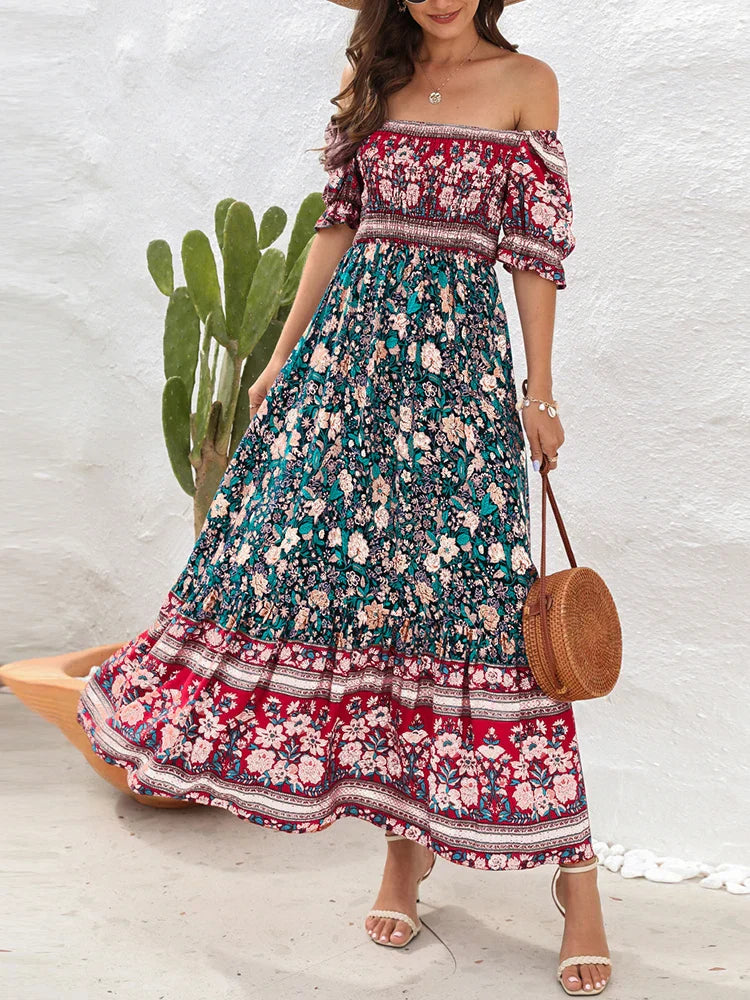 Feminine Damenkleider mit Farben und Prints – Marvella