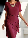 Mini Kleid mit Bauchbedeckung für Damen – Leona
