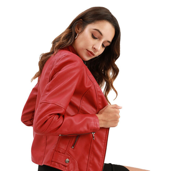 Zeitlose Damen-Lederjacke in vielen Farben – Lara