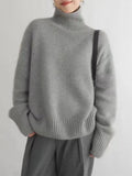 Luxuriöser Kaschmir Rollkragenpullover für Damen – Emilia