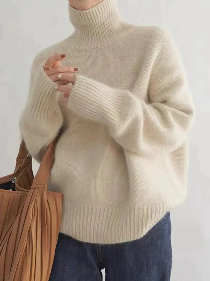 Damen Rollkragenpullover aus Wolle warm und elegant – Thalia