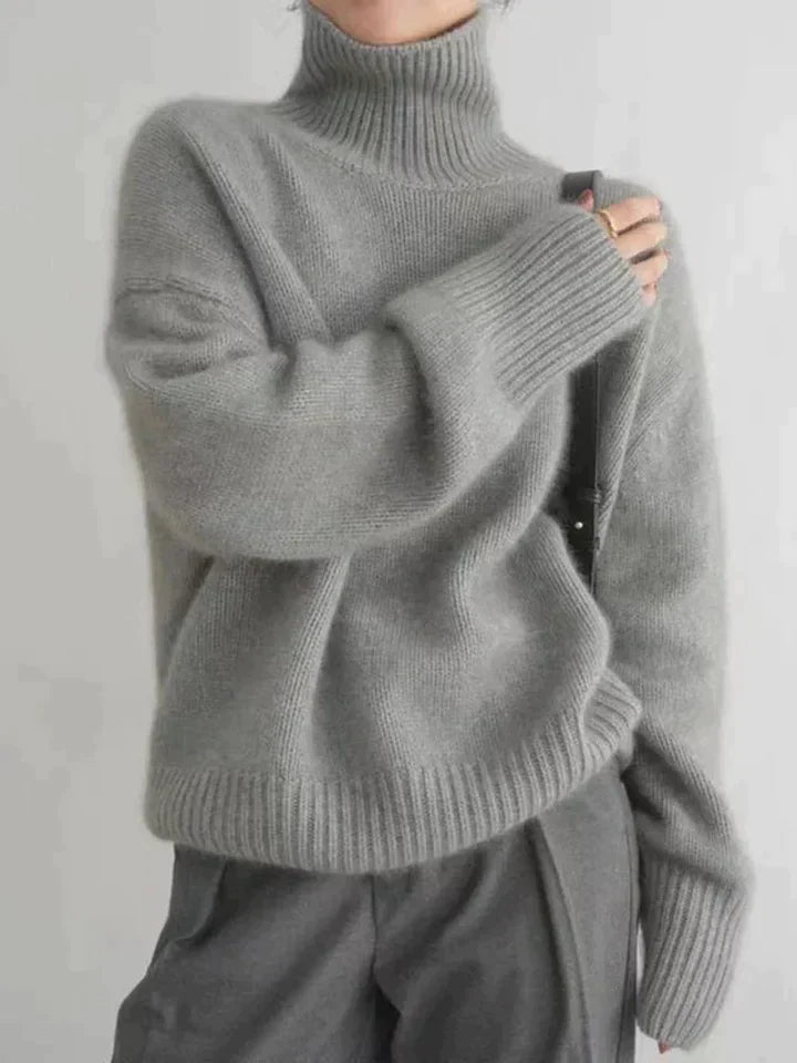 Damen Rollkragenpullover aus Wolle warm und elegant – Thalia