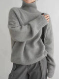 Luxuriöser Kaschmir Rollkragenpullover für Damen – Emilia