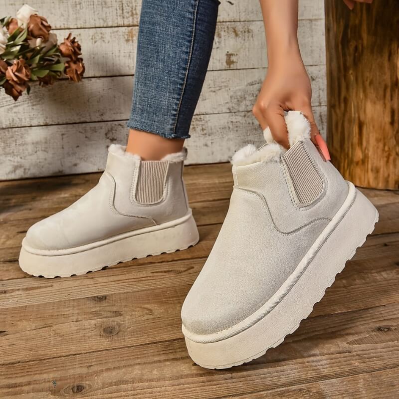 Warme Winterstiefel mit gutem Halt im Schnee – Svenja