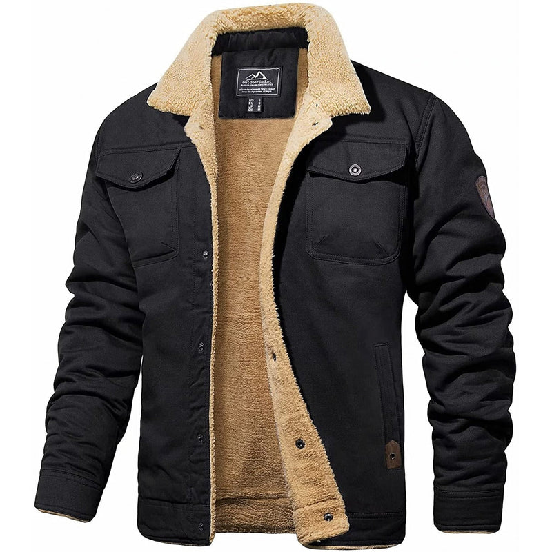 Warme Bomberjacke für Herbstoutfits mit modernem Schnitt – Johannes
