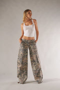 Trendy Damen-Camouflage-Hose mit Komfortpassform – Alina