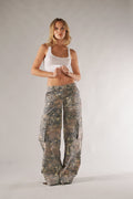 Trendy Damen-Camouflage-Hose mit Komfortpassform – Alina