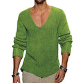 Herren Strickpullover V-Ausschnitt Klassisch Weich – Tobias