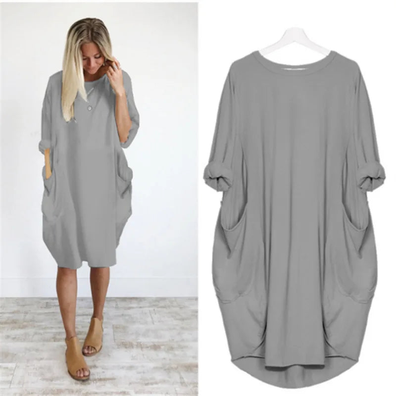 Elegantes Damenkleid mit Komfort Passform – Yulena