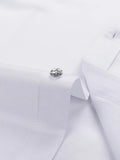 Elegantes Herrenhemd Glänzend Slim Fit Formal – Lorenso