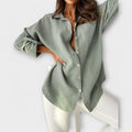 Sommerbluse mit Muster und luftigem Schnitt – Savina