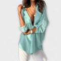 Sommerbluse mit Muster und luftigem Schnitt – Savina