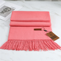 Kaschmirschal mit Quasten – warm & elegant – Elena