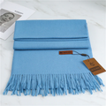 Kaschmirschal mit Quasten – warm & elegant – Elena
