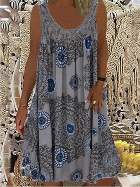 Luftiges Sommerkleid mit lockerer Passform – Lina