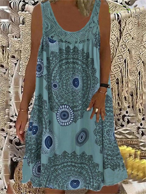 Luftiges Sommerkleid mit lockerer Passform – Lina