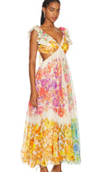 Sommerkleid Blumig Luftig Elegant für Damen – Elanora