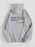 Gemütlicher Kapuzenpullover mit Statement-Design – Catharina