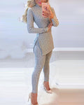 Kuscheliges Lounge-Set mit Rollkragen für Damen – Céline