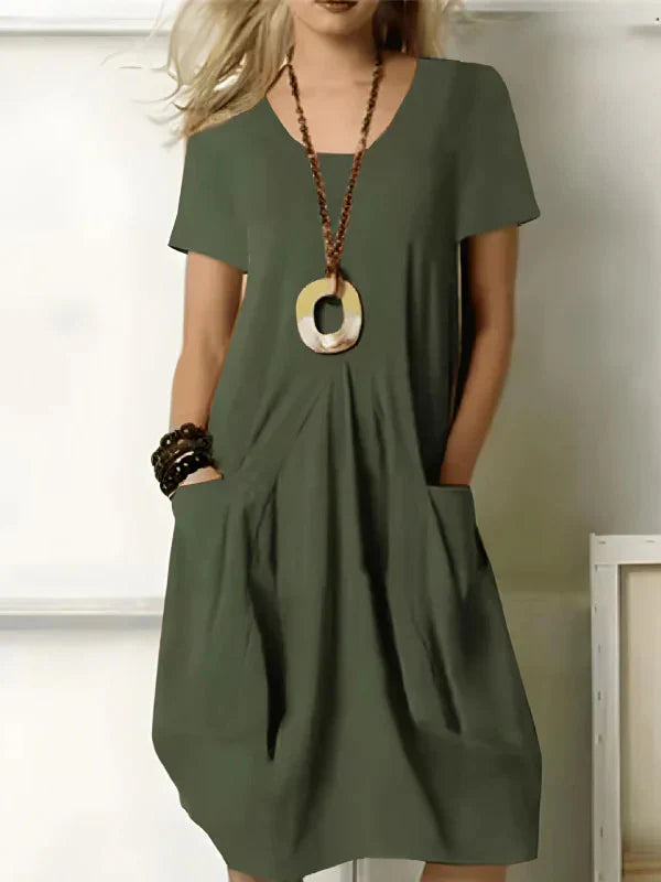 Stilvolles Kleid mit Bauchbedeckung – Kirsten