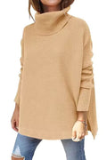 Damen Strickpullover Weich Warm Elegant Alltag – Melina