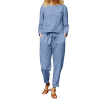 Eleganter 2-teiliger Damenanzug mit Blazer & Hose – Victoria