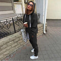 Warmer Trainingsanzug mit Fleece für Damen – Nora