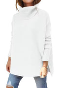 Damen Strickpullover Weich Warm Elegant Alltag – Melina