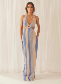 Strick Sommerkleid Luftig Locker Modern für Damen – Nirella