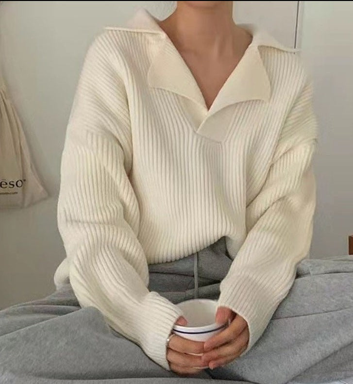 Bequemer, locker sitzender Pullover für Damen – Entspannt & Stylish