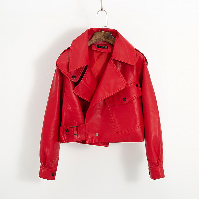 Elegante Damen Lederjacke mit taillierter Passform – Mila