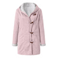 Damen Winterjacke mittellang warm mit Kapuze – Svetlana