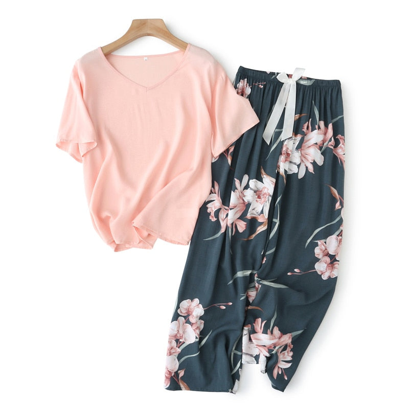 Schlafanzug Damen Bequem und Stilvoll – Emilia