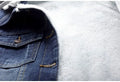 Kaschmir-Jeansjacke mit Kapuze – Noa