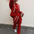 Warmer Trainingsanzug mit Fleece für Damen – Nora