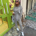 Warmer Trainingsanzug mit Fleece für Damen – Nora