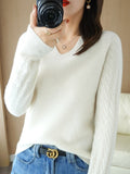 Moderner Damenpullover mit bequemer Passform – Emilia