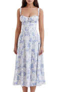 Sommerkleid Luftig Elegant Lässig Verspielt Damen – Larina